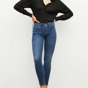 Frame Le Skinny de Jeanne Crop Jean